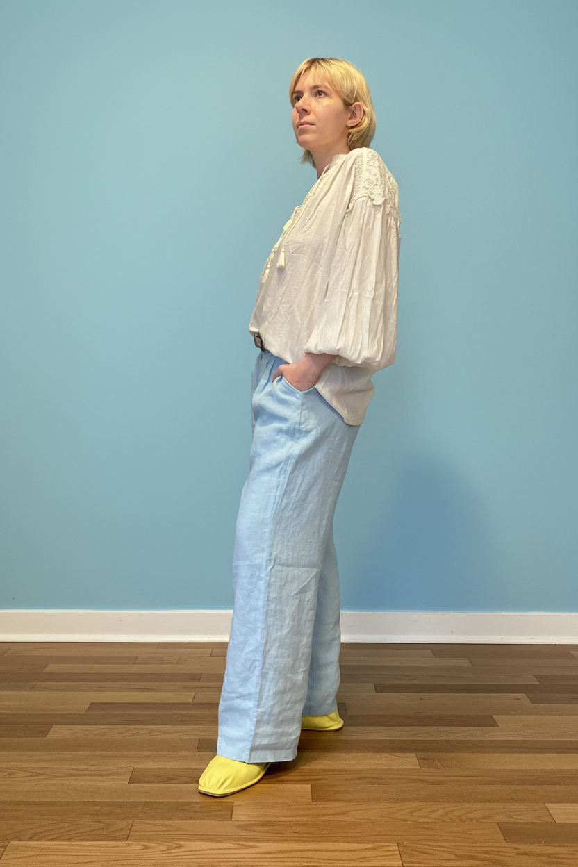 THING-dk. Pants, Sky  (7142)