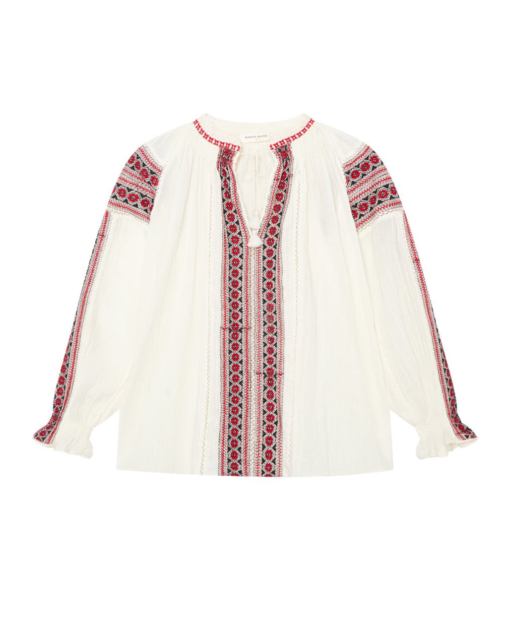 Audrey Blouse - Bohemian Rhapsody, Ivory