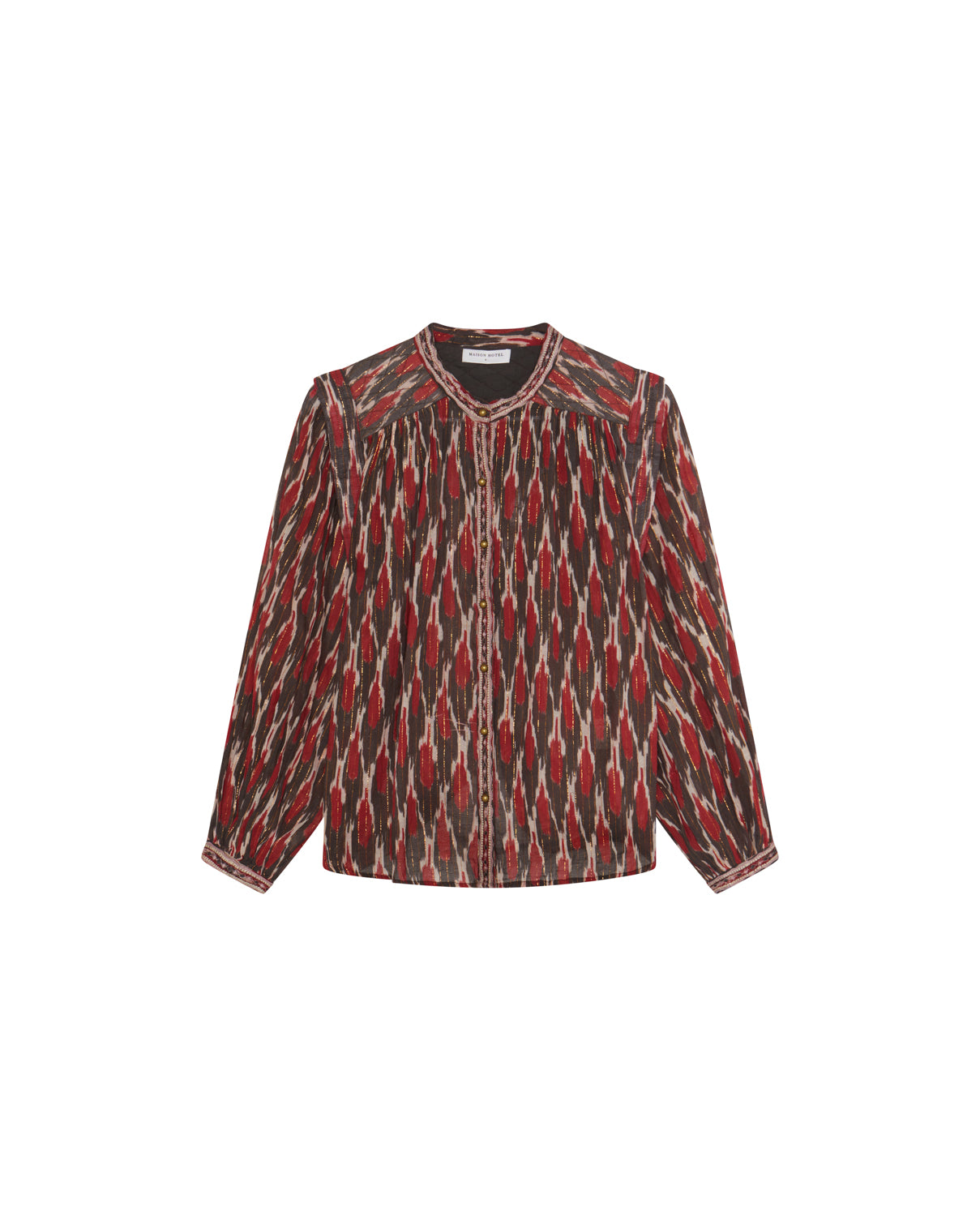 Etta Blouse - Bonfire Volcano