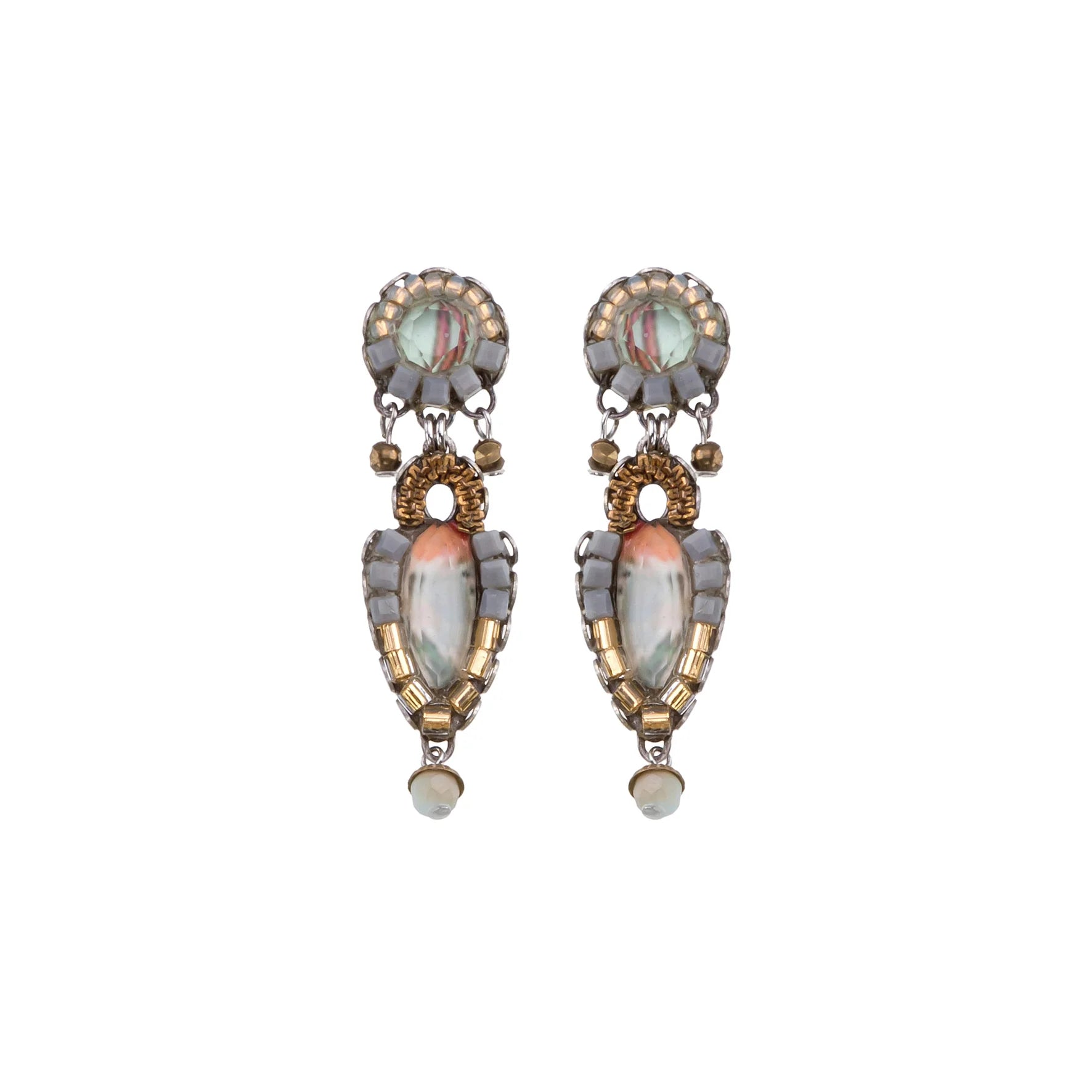 Delicate Earrings Metallic Medley Set, Pilnas