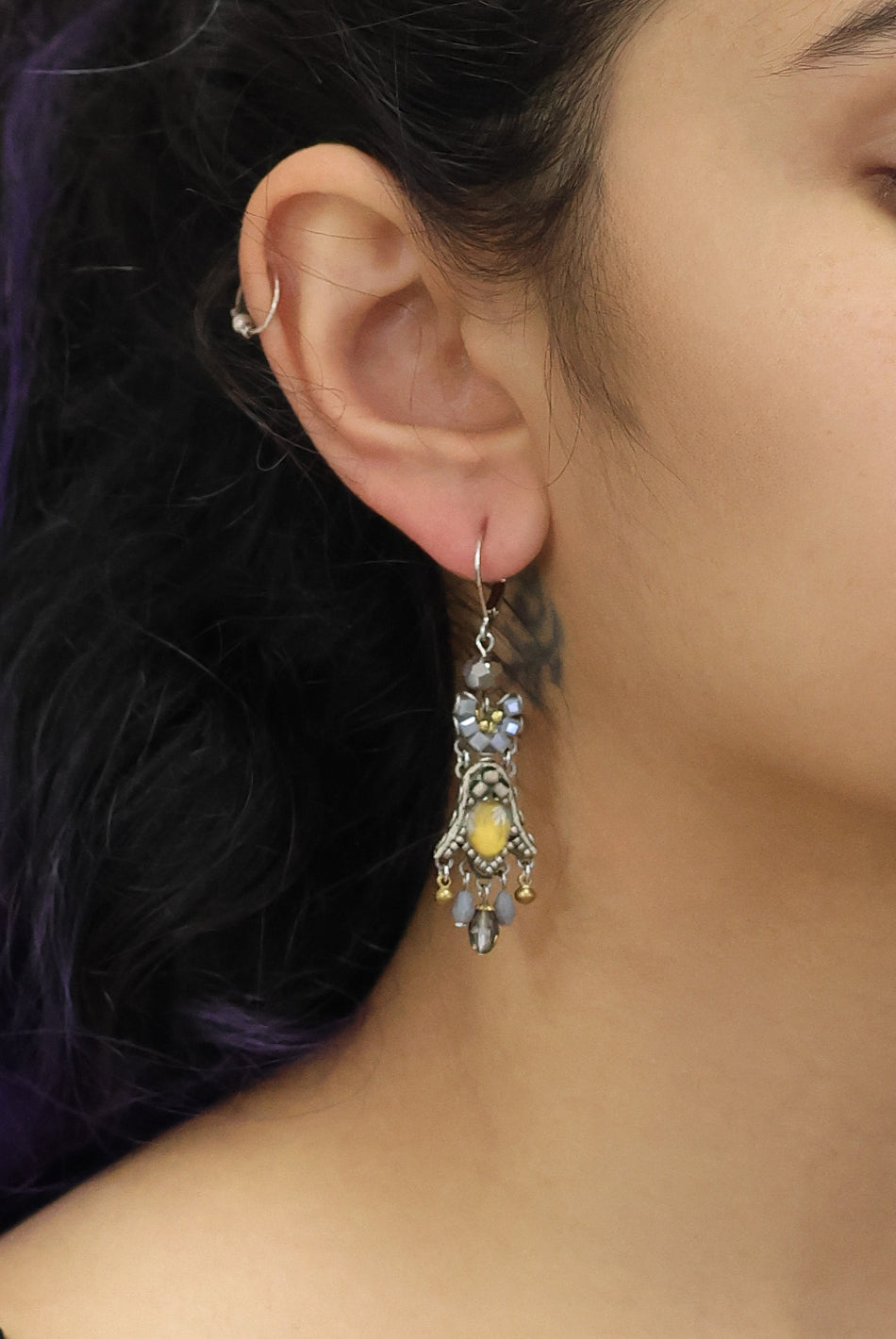 Shivering Moonlight Set, Starlight Earrings. No:  282