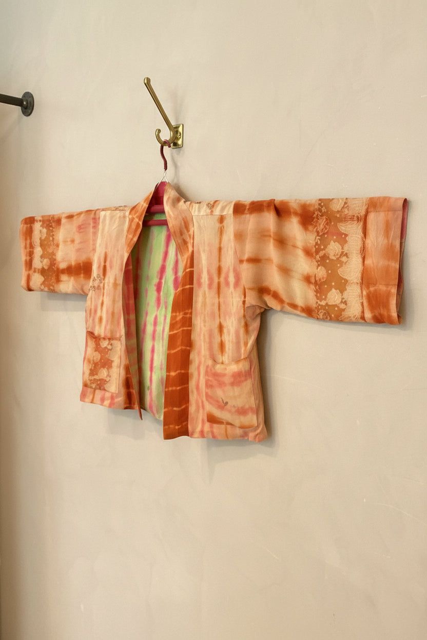 Reversible Short Kimono - No.100