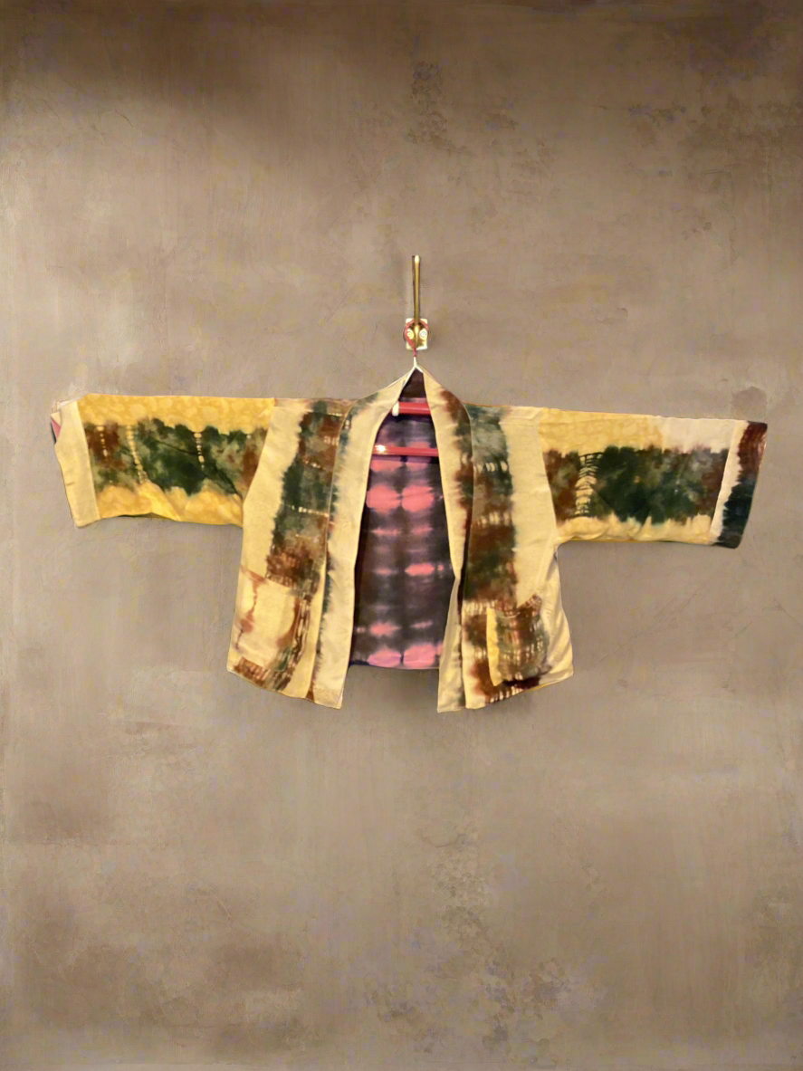 Reversible Short Kimono - No. 16