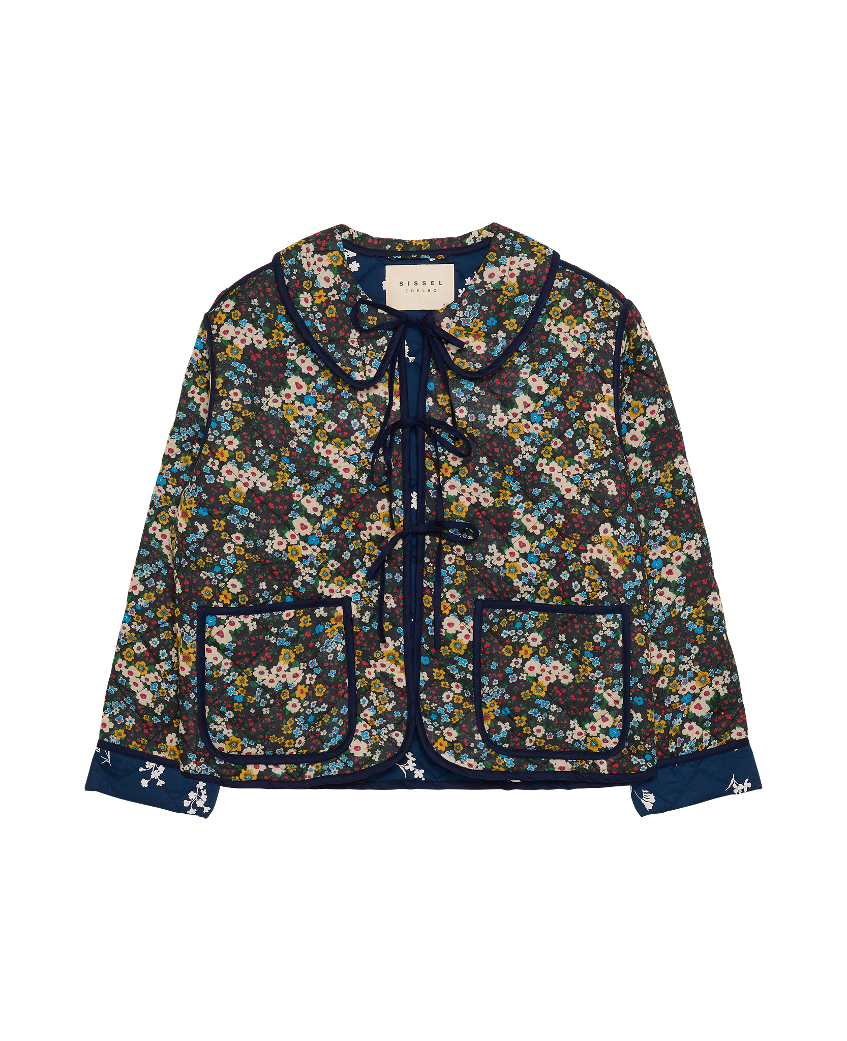Daniella Jacket, Wine Ditsy One-Size
