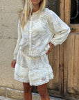 Delphine Shorts - Off White One-Size