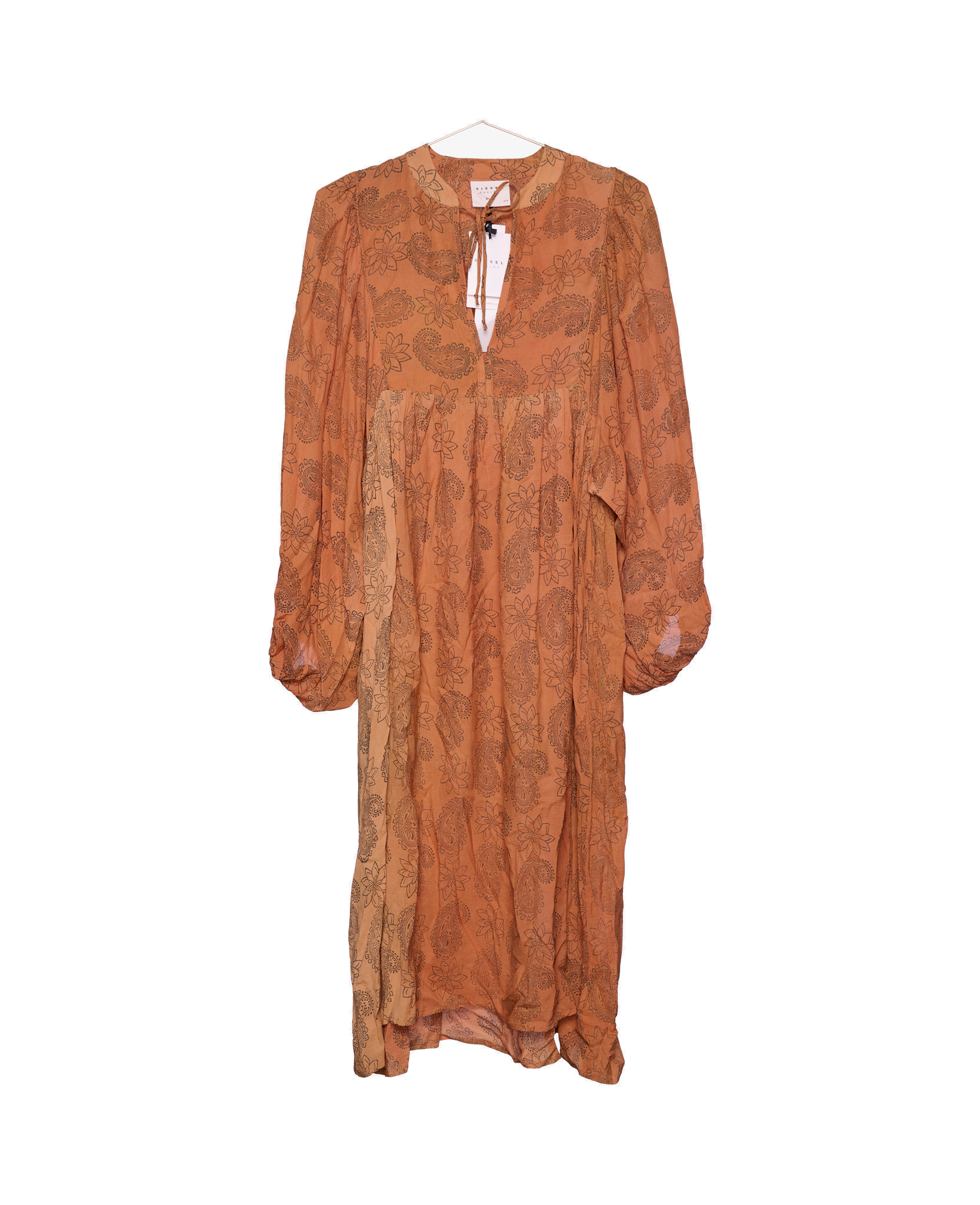 Emmeline Long Silk Dress - No. 18 One-Size