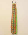 Silk Long Scarf- 100 x 220 cm. No. 90
