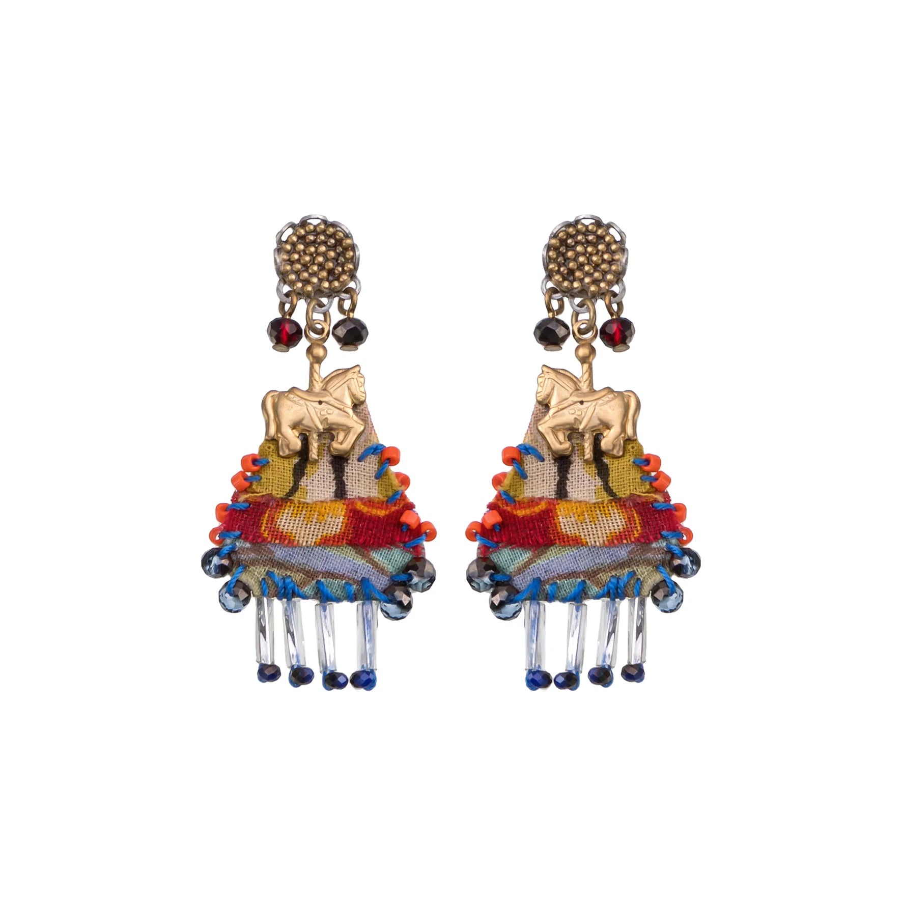 Contemporary Earrings Fantasy Set, Clay