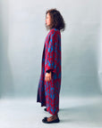 Ikat Kimono Coat