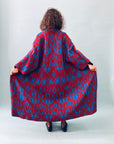 Ikat Kimono Coat