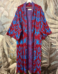 Ikat Kimono Coat