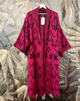 Ikat Kimono Coat