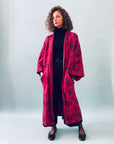 Ikat Kimono Coat