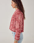 Sujata Jacket - Red Java