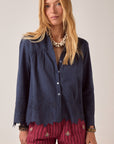 Arbind Blouse. Light Blue