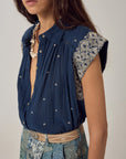 Karina Sleeveless Shirt - Deep River