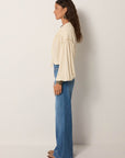 Vega Blouse - Casablanca Muse Soft Ecru