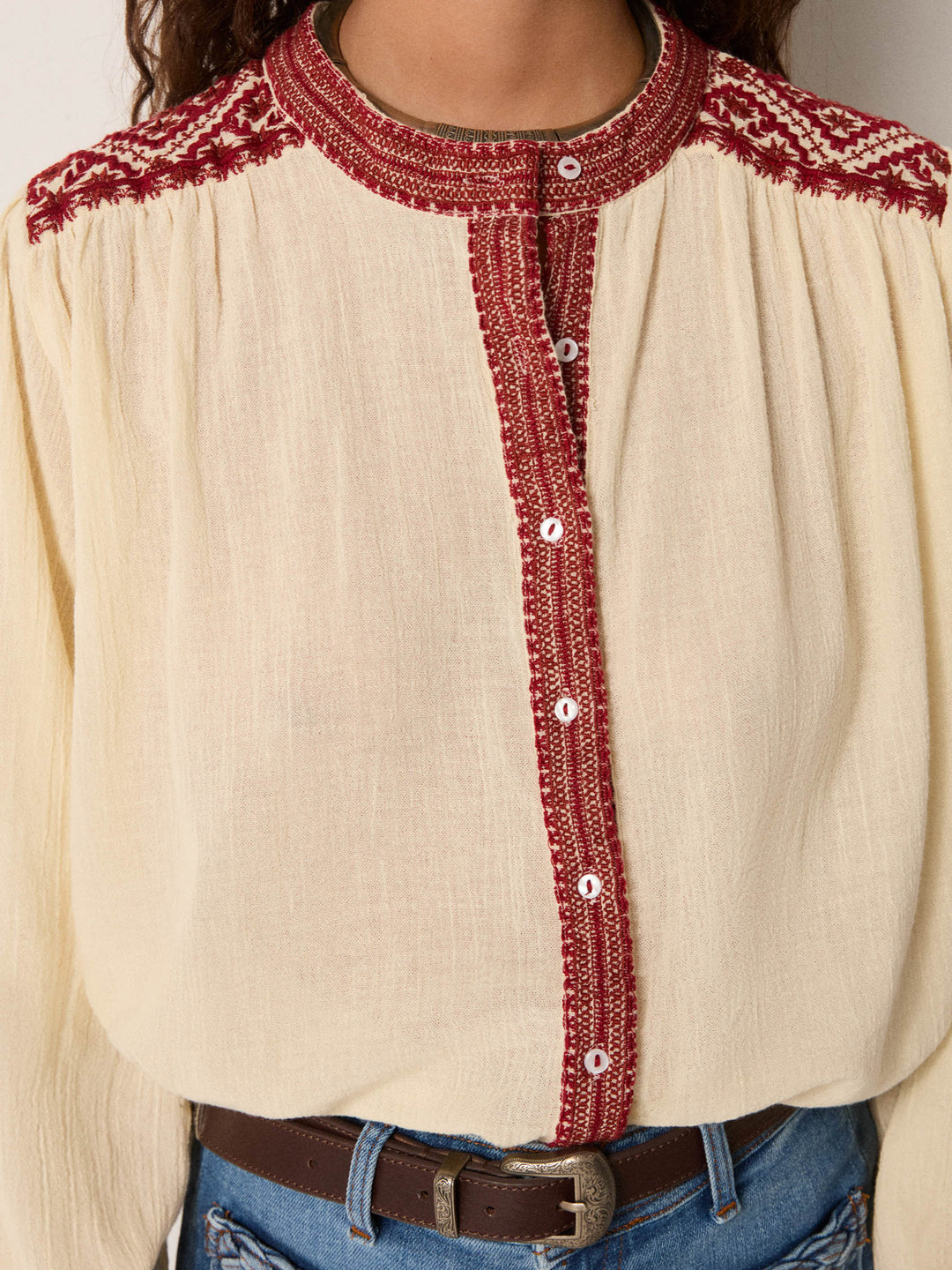 Charlotte Blouse - Rombo Rouge