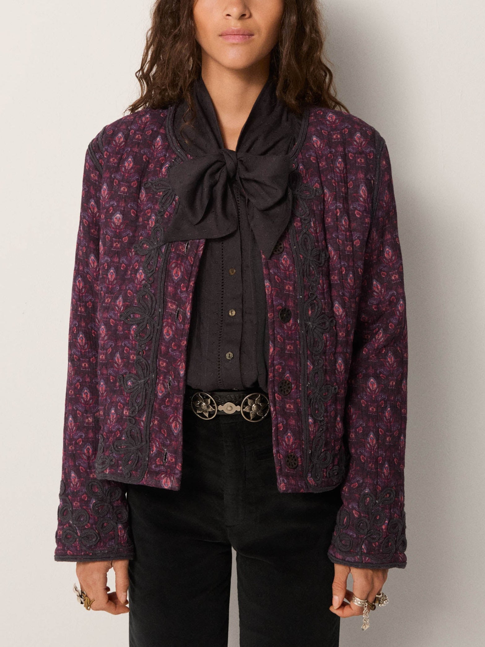 Suomi Jacket - Purple Rain