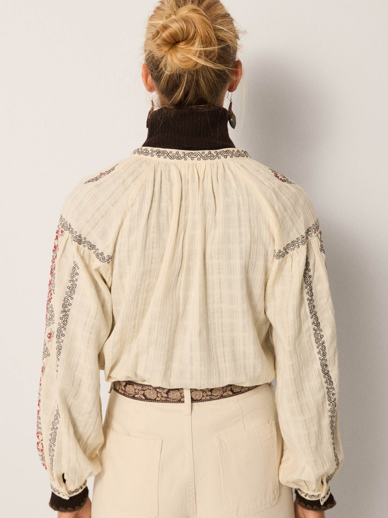 Virginia Blouse - Danubio Ecru