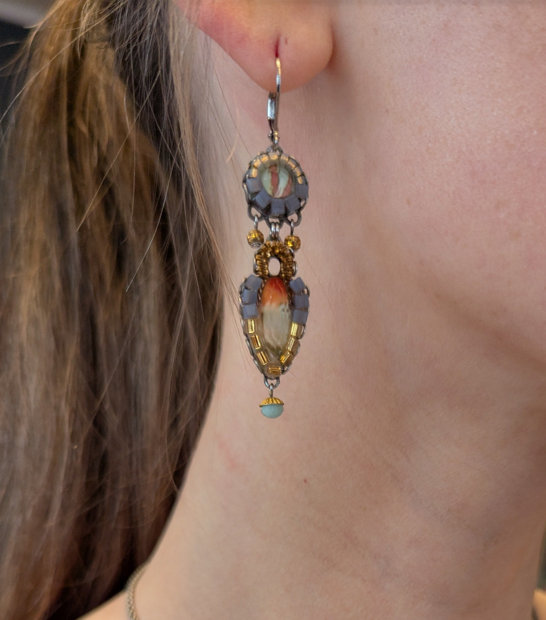 Delicate Earrings Metallic Medley Set, Pilnas