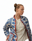 Jamille Jacket Blue Flower