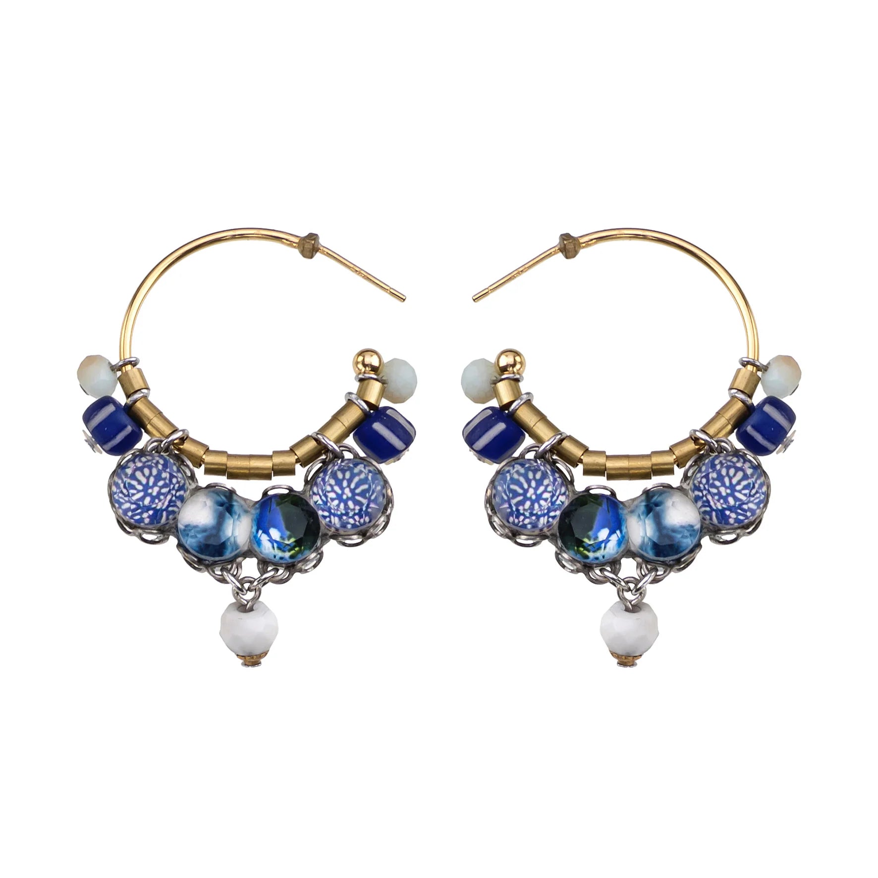 Hoop Earrings Fresh Waters Set, Nieves