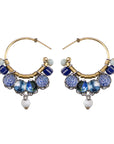 Hoop Earrings Fresh Waters Set, Nieves