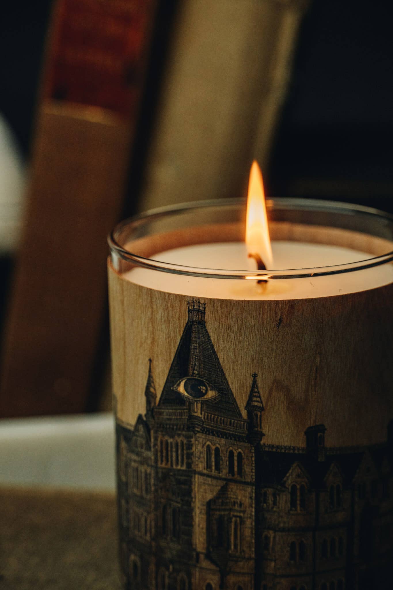 Spitfire Fire. No 18 1920&#39;s French Market Candle