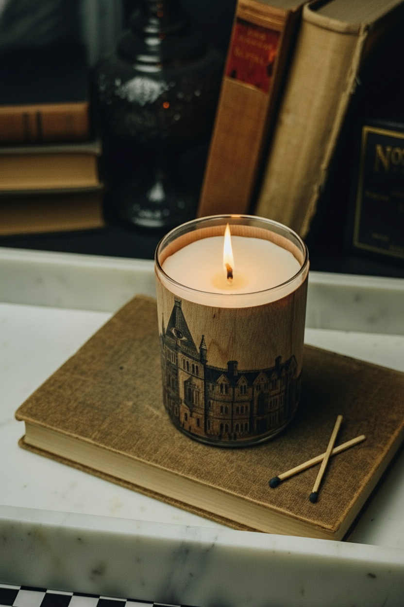 Spitfire Fire. No 18 1920&#39;s French Market Candle