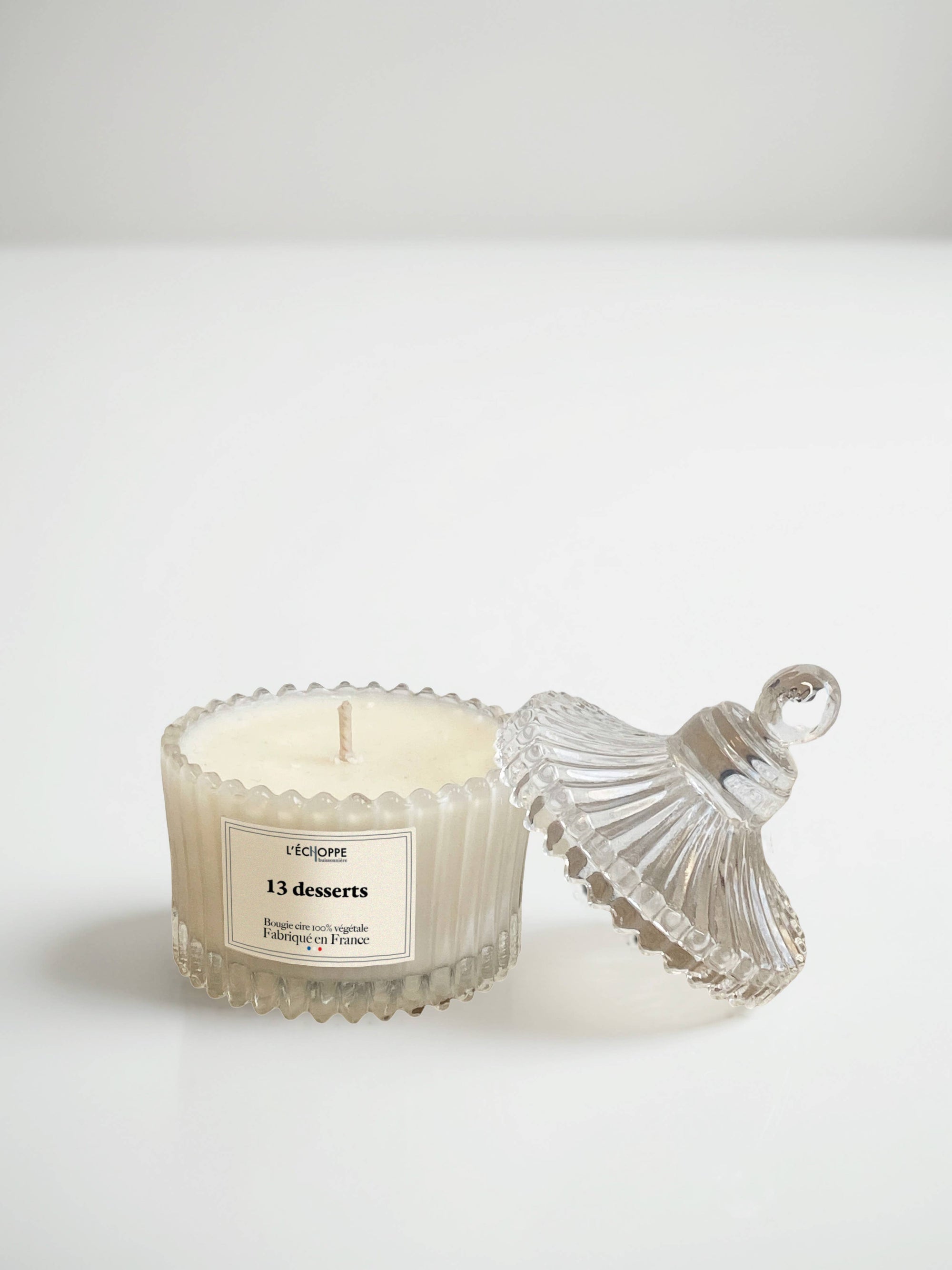 L’Echoppe. Scented Candle - 13 Desserts. Gourmet and sweet