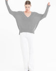 Studio Cashmere. Cashmere and wool V-neck sweater KELLY 10
