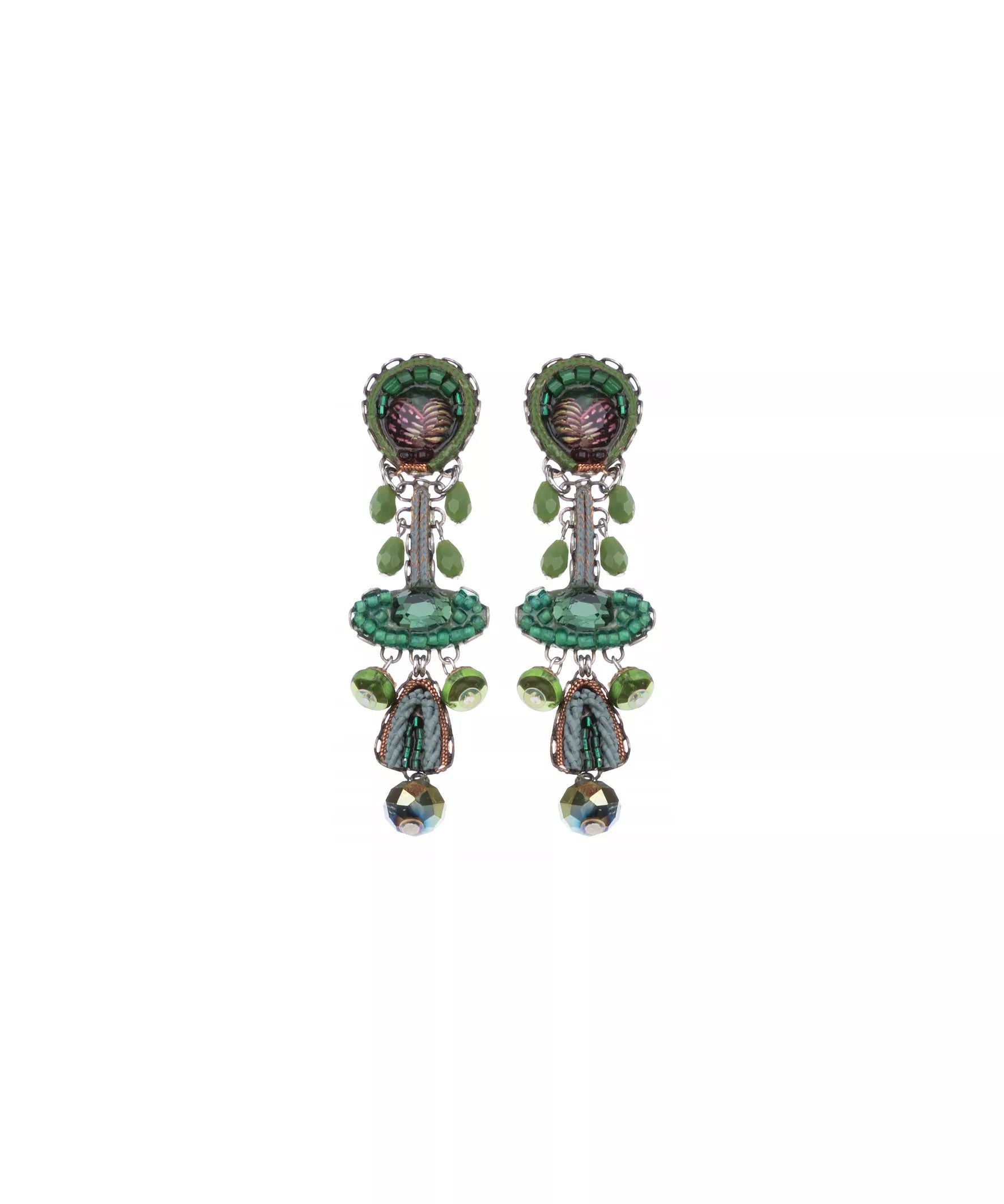 Evergreen, Rhonda Earrings - No.79